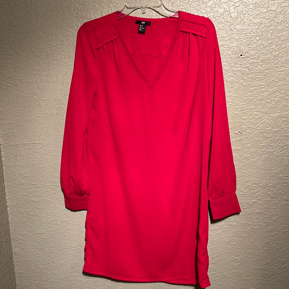 Red H&M Tunic/Dress
